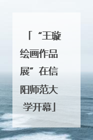 “王璇绘画作品展”在信阳师范大学开幕