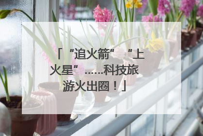 “追火箭”“上火星”……科技旅游火出圈！