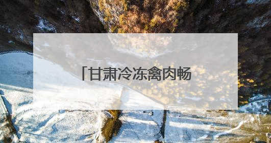 甘肃冷冻禽肉畅销俄罗斯市场