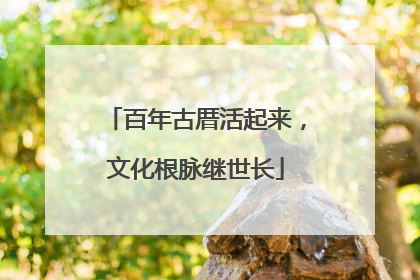 百年古厝活起来，文化根脉继世长