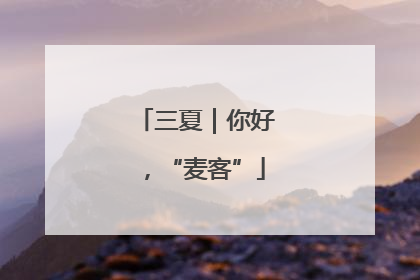 三夏｜你好，“麦客”