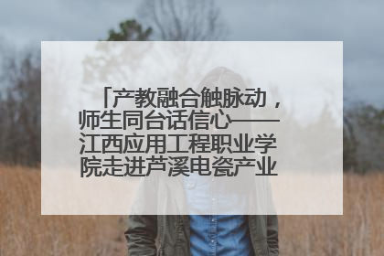 产教融合触脉动，师生同台话信心——江西应用工程职业学院走进芦溪电瓷产业园创新思政课堂
