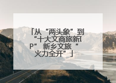 从“两头象”到“十大文商旅新IP” 新乡文旅“火力全开”