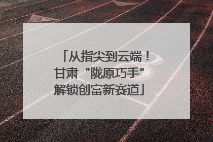 从指尖到云端！甘肃“陇原巧手”解锁创富新赛道