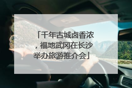 千年古城卤香浓，福地武冈在长沙举办旅游推介会