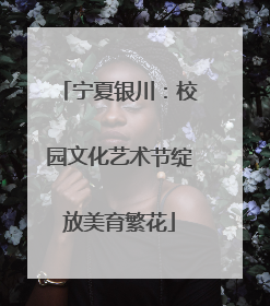 宁夏银川：校园文化艺术节绽放美育繁花
