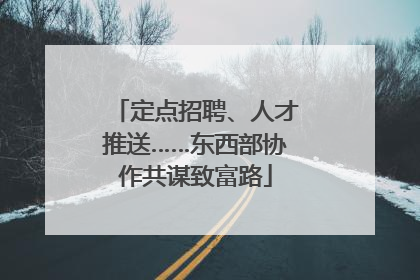 定点招聘、人才推送……东西部协作共谋致富路