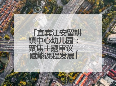 宜宾江安留耕镇中心幼儿园：聚焦主题审议，赋能课程发展