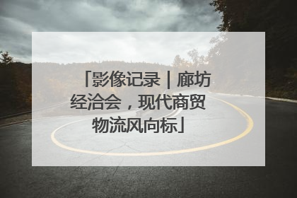 影像记录|廊坊经洽会,现代商贸物流风向标