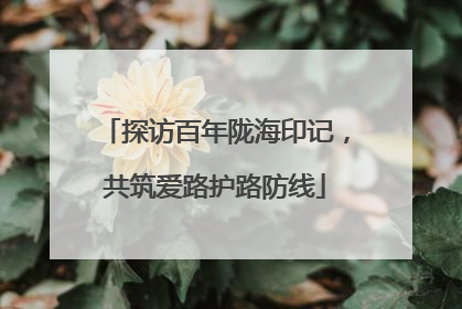 探访百年陇海印记，共筑爱路护路防线