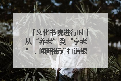 文化书院进行时｜从“养老”到“享老”，闻韶街道打造银龄幸福新图景