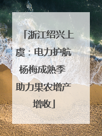 浙江绍兴上虞：电力护航杨梅成熟季 助力果农增产增收