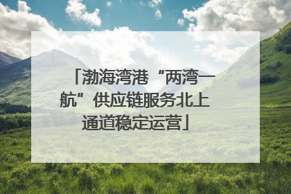 渤海湾港“两湾一航”供应链服务北上通道稳定运营