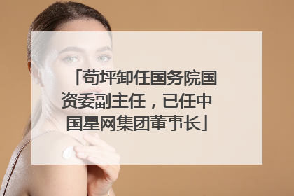 苟坪卸任国务院国资委副主任，已任中国星网集团董事长