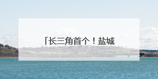 长三角首个！盐城数字视听产业基地集聚企业113家