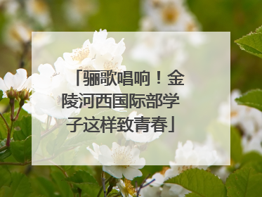骊歌唱响！金陵河西国际部学子这样致青春