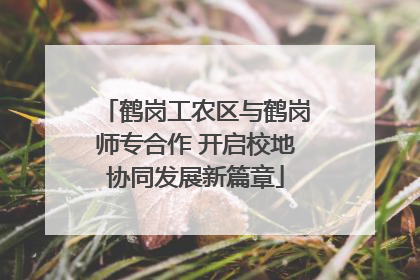 鹤岗工农区与鹤岗师专合作 开启校地协同发展新篇章