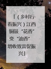 （乡村行·看振兴）江西铜鼓“花香”变“油香” 增收致富促振兴