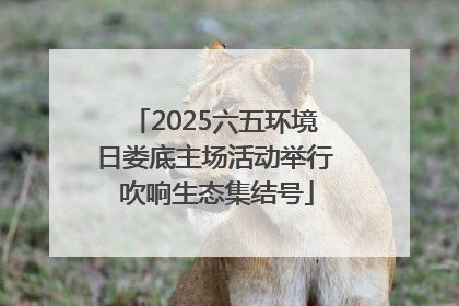 2025六五环境日娄底主场活动举行 吹响生态集结号