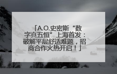 A.O.史密斯“数字真五恒”上海首发：破解平层舒适难题，招商合作火热开启！